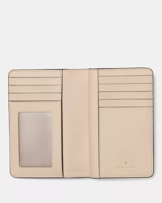 KATE SPADE Spade Flower Embroidered Medium Bifold Wallet image 1