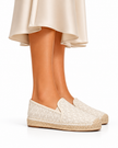 MICHAEL KORS Hastings Signature Logo Slip-On Espadrille