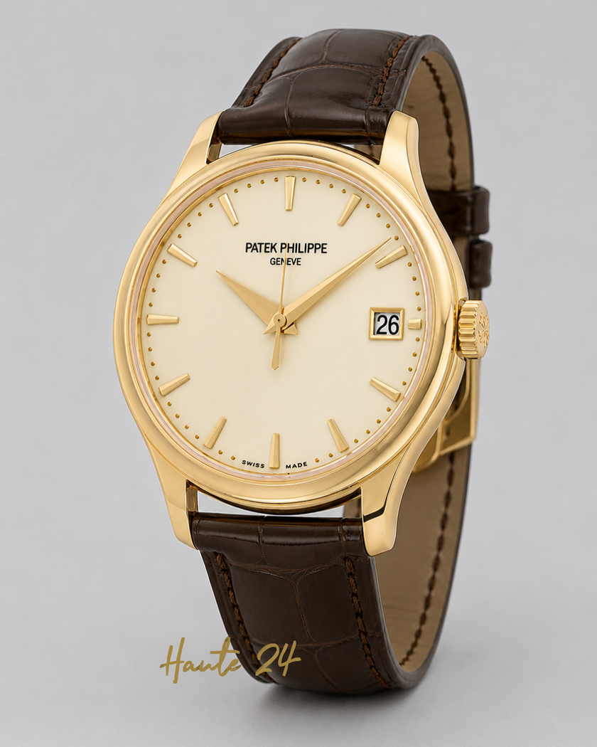 [BRAND NEW]PATEK PHILIPPE Calatrava Mechanical Ivory Dial 5227R-001 39MM