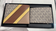 MICHAEL KORS Cooper Logo And Faux Leather Billfold Wallet For men image 1