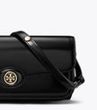 [AT DELHI] TORY BURCH Robinson Spazzolato East/West Shoulder Bag - Black image 2