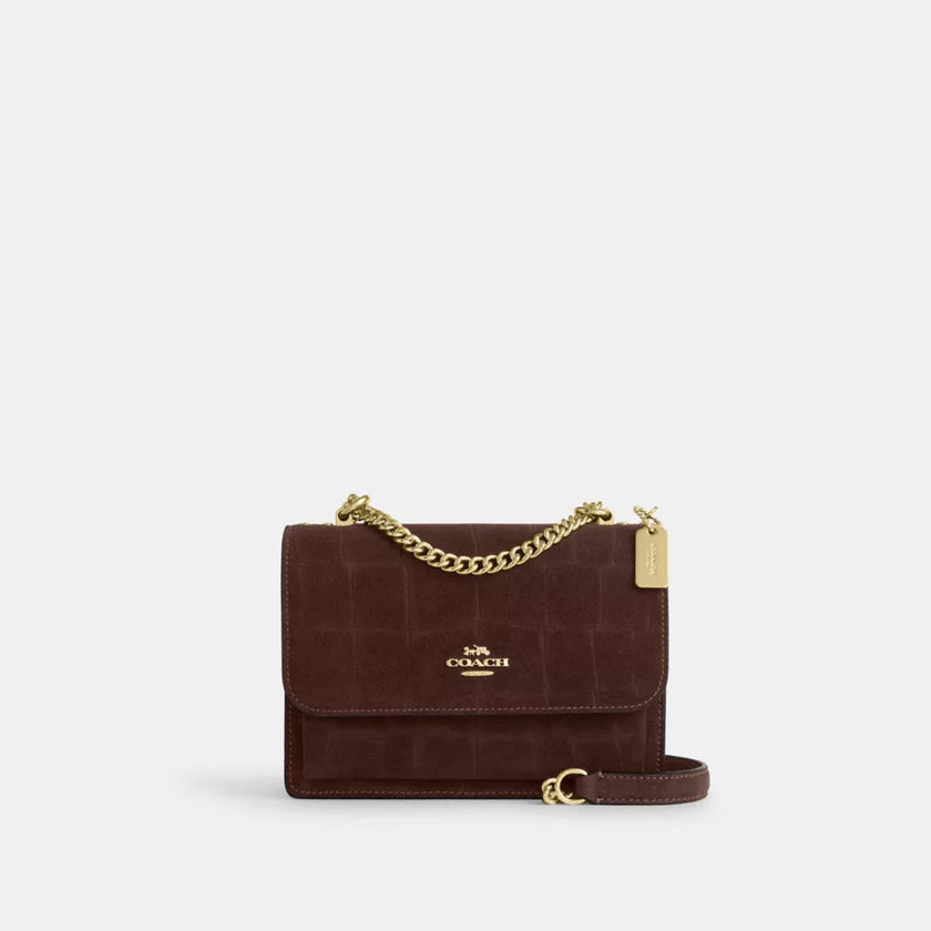 COACH Mini Klare Crossbody Bag - Gold/Maple image 0