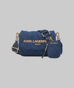 KARL LAGERFELD Voyage Crossbody Denim Blue image 0