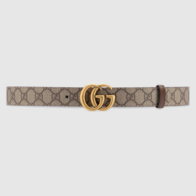 GUCCI GG Marmont Reversible Belt - Brown image 2