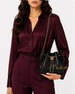CHANEL 25 Mini Handbag Black