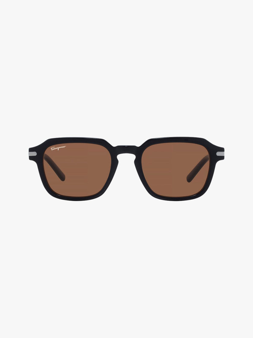 SALVATORE FERRAGAMO Amber Square Men's Sunglasses (Arriving In Delhi) image 0