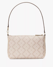 KATE SPADE Signature Spade Flower Convertible Wristlet - Dark Beige Multi image 1