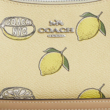 COACH Teri Mini Crossbody Bag With Lemon Print image 3