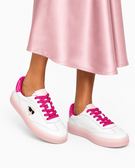 KARL LAGERFELD SUMAVA KARL HEAD SNEAKER WITH GUM BOTTOM