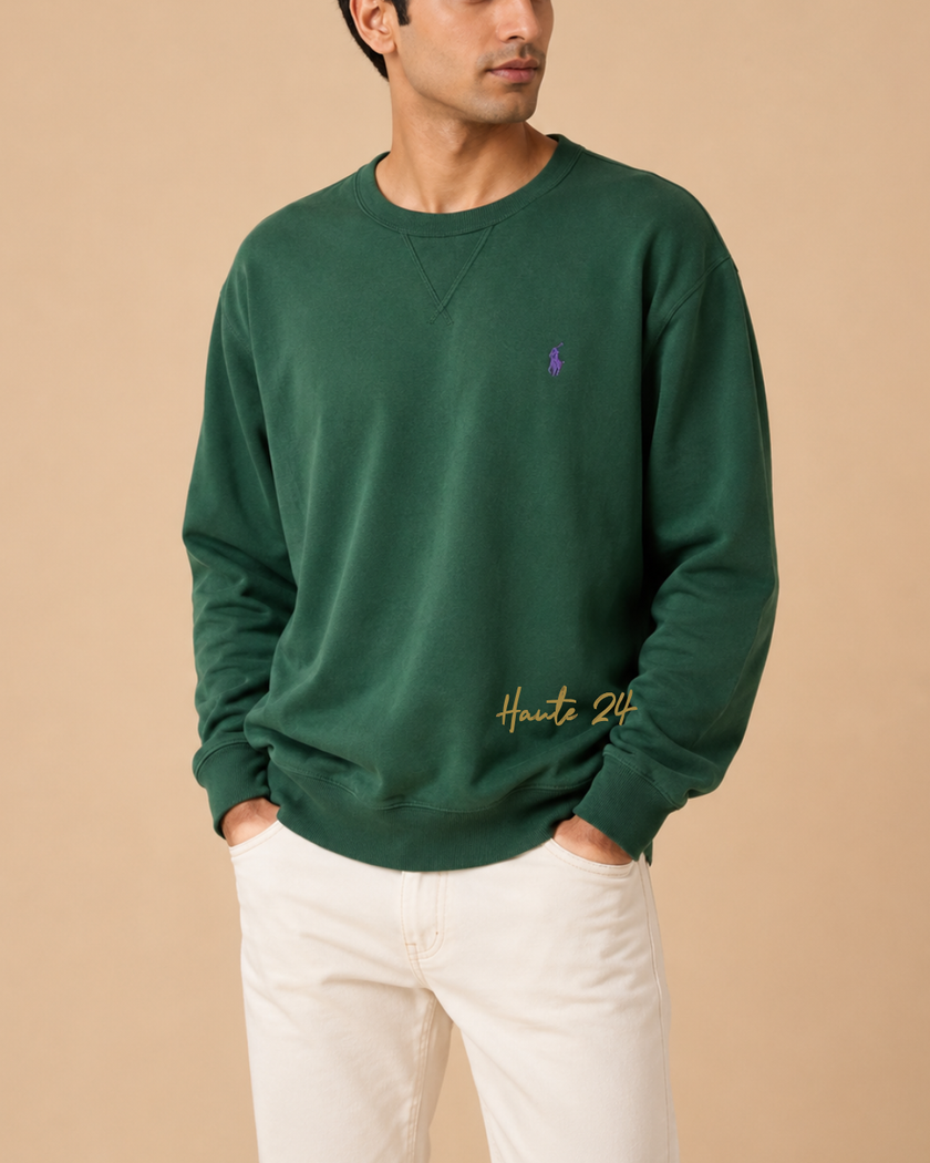 RALPH LAUREN Sweatshirt - green