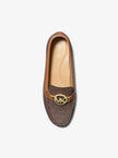 MICHAEL KORS Fulton Signature Logo Moccasin - Brown image 1