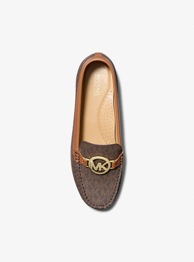 MICHAEL KORS Fulton Signature Logo Moccasin - Brown image 1