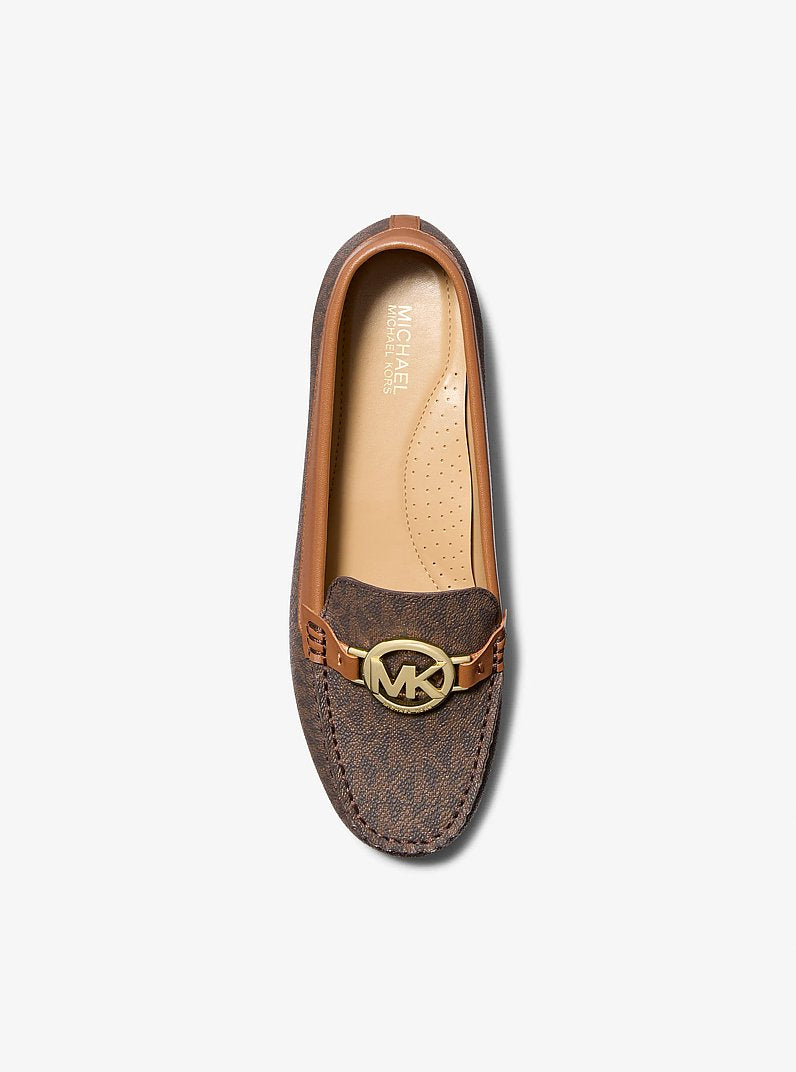 MICHAEL KORS Fulton Signature Logo Moccasin - Brown image 1