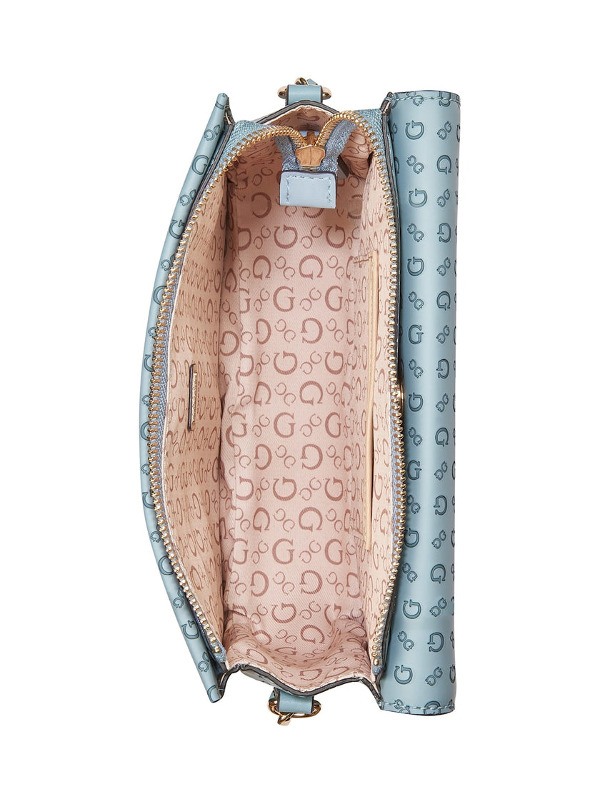 Guess Ballantyne Mini Crossbody - Blue image 3