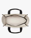 Kate Spade Kip Canvas Large Tote - Natural Multi ( Arriving In Delhi ) image 1