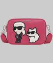 KARL LAGERFELD Maybelle Camera Crossbody - Fuchsia image 0