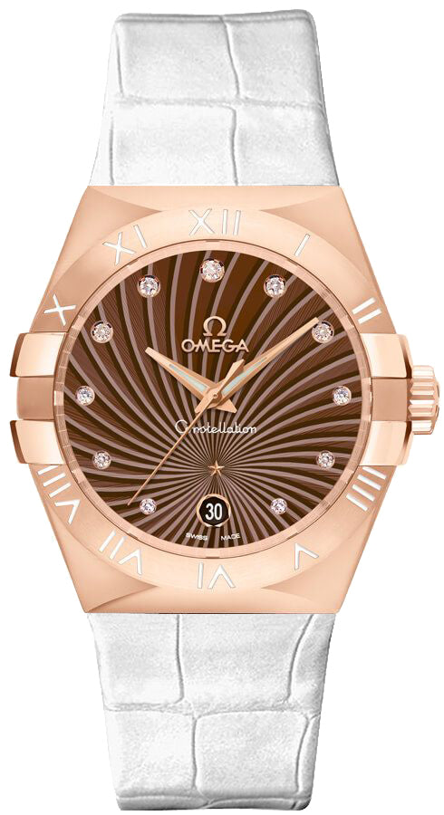 OMEGA Constellation Quartz 35Mm Rose Gold Women'S Watch 123.53.35.60.63.001 1