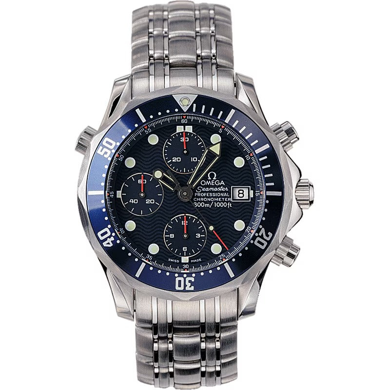 [Store Display Model] OMEGA Seamaster 41.5 mm, steel on steel image 0