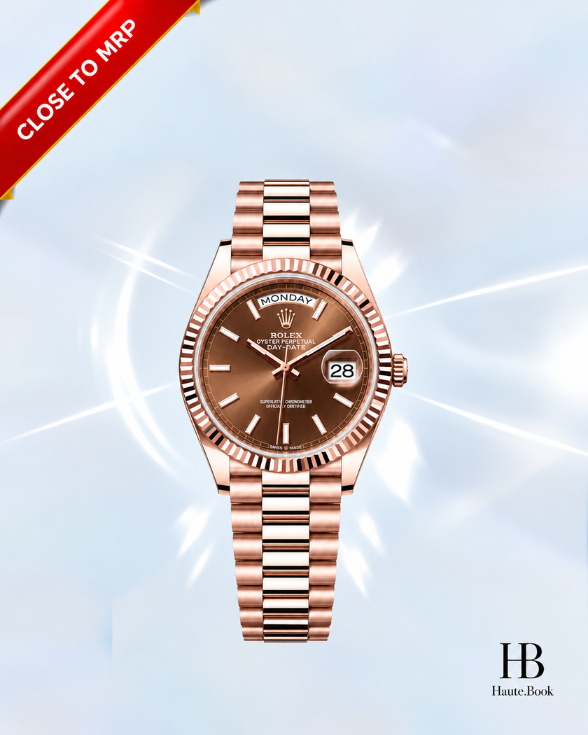 [At MRP] [Brand New] Rolex Day-Date Chocolate Dial Everose Gold  228235  40 mm