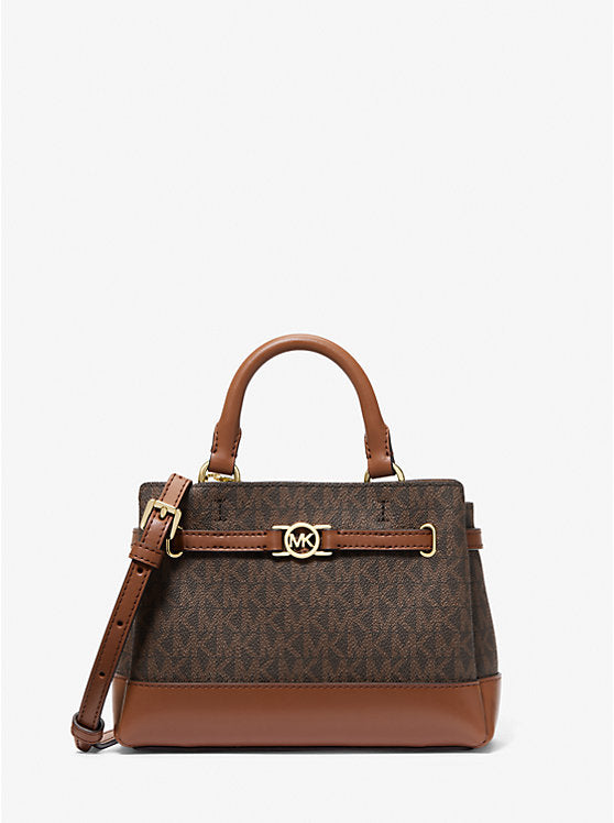 MICHAEL KORS Reed Extra-Small Signature Logo Satchel (Arriving In Delhi) image 0