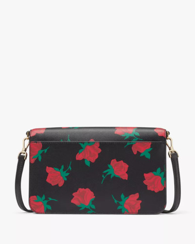 KATE SPADE Madison Rose Toss Printed Flap Crossbody image 2