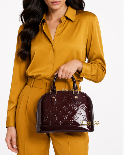 [RUNWAY/UN-USED]LOUIS VUITTON Alma BB Amaranto Bag