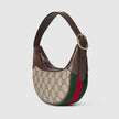 GUCCI Ophidia Small Shoulder Bag - Beige And Dark Brown image 4