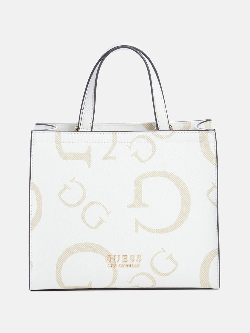 Guess Lindey Mini Tote - White image 0