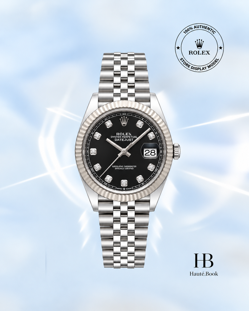 [Brand New] ROLEX Datejust 41 Oyster Oystersteel and white gold M126334-0012 41 mm