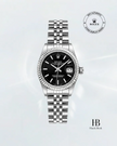 [Store Display] ROLEX Datejust  Black Jubilee Stainless Steel White Gold 26 mm