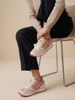 MICHAEL KORS Andi Graphic Logo Trainer - Hibiscus Multi image 0