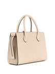 Guess Beryln Logo Large Satchel - Neutral image 1