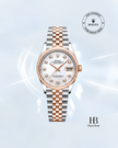 [Store Display] Rolex Datejust White Mother-of-Pearl Diamond Dial 36 mm