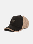 Guess Color-Block Logo Baseball Hat - Black image 0