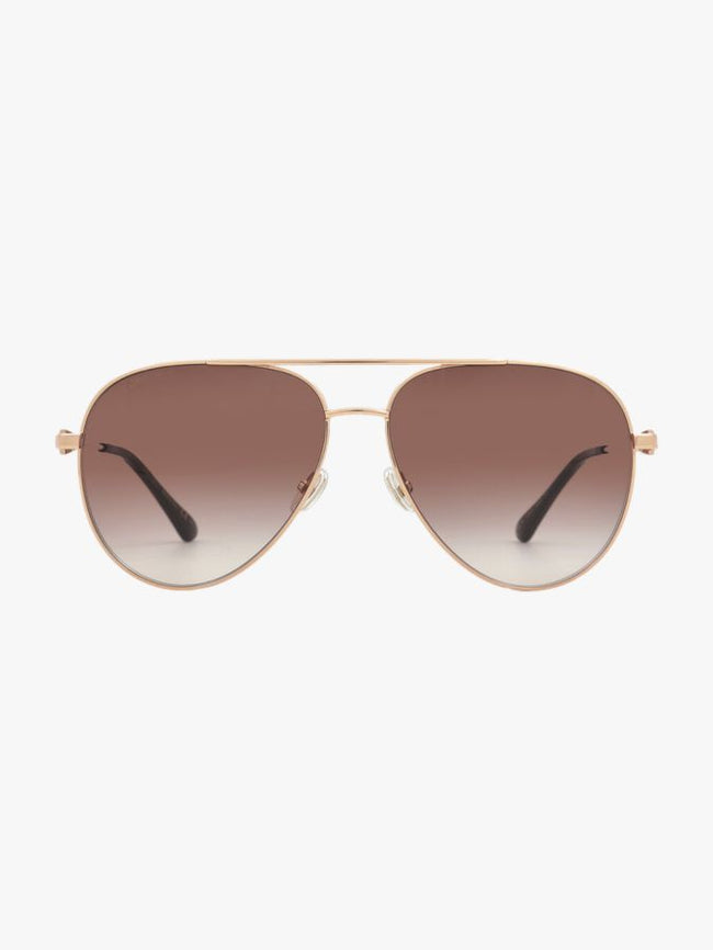 [ARRIVING] JIMMY CHOO Brown Gradient Pilot Ladies Sunglasses image 0
