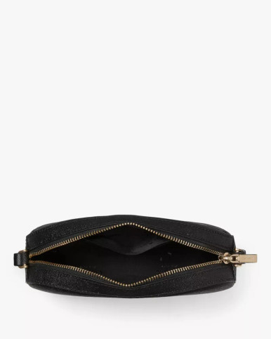 KATE SPADE Glimmer Oval Camera Bag - Black image 0