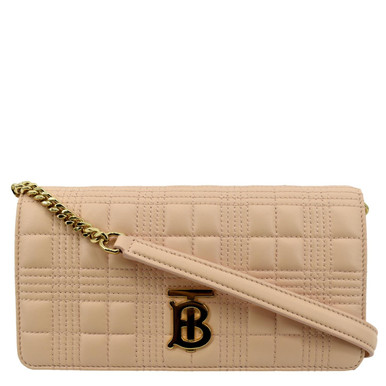 BURBERRY Small Lola Quilted Lambskin image 3