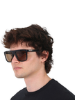 GUCCI  Brown Browline Men's Sunglasses image 0