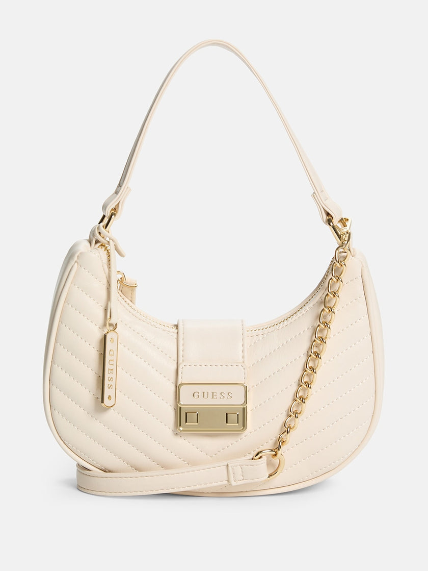 Guess Elise Shoulder Bag - Off-White image 0