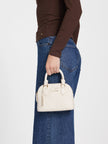 Guess Elise Dome Satchel - Off-White image 1