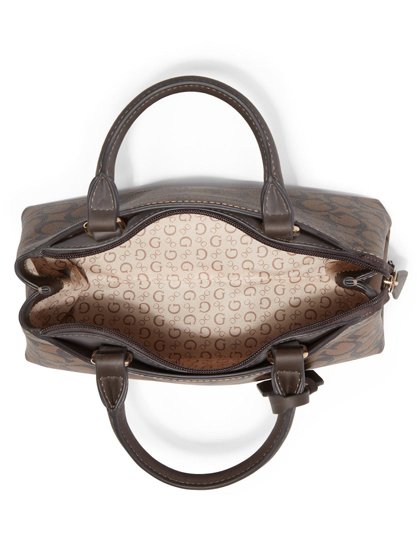 Guess Easley Small Satchel - Brown image 2