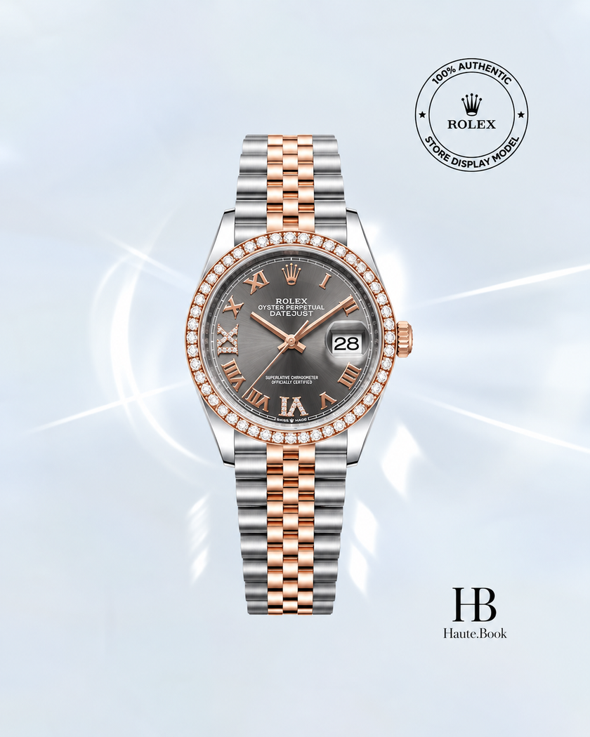 [Brand New] Rolex Datejust Grey Jubilee 126281RBR 36 mm