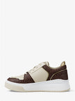 MICHAEL KORS Lexi Mixed-Media Sneaker image 1