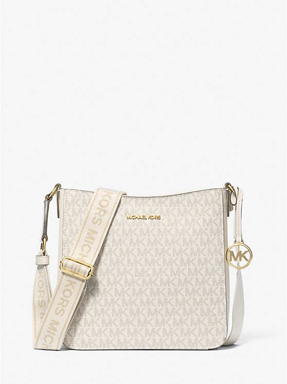 MICHAEL KORS  Jet Set Travel Small Signature Logo Messenger Bag - Lt Crm Multi image 0