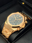 Audemars Piguet Royal Oak Self Winding Chronograph  26240OR.OO.1320OR.08 18-carat Pink Gold Khaki Green 