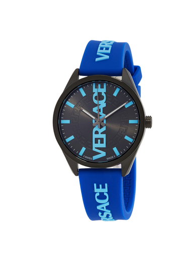 VERSACE  V-Vertical Quartz Black Dial Men's Watch image 0