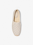 MICHAEL KORS  Hastings Signature Logo Slip-On Espadrille - Vainilla image 2