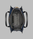 KARL LAGERFELD Maybelle Denim Satchel With Pins - Denim Blue image 3