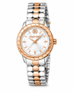 ROBERTO CAVALLI Mini Silver-tone Dial Ladies Watch