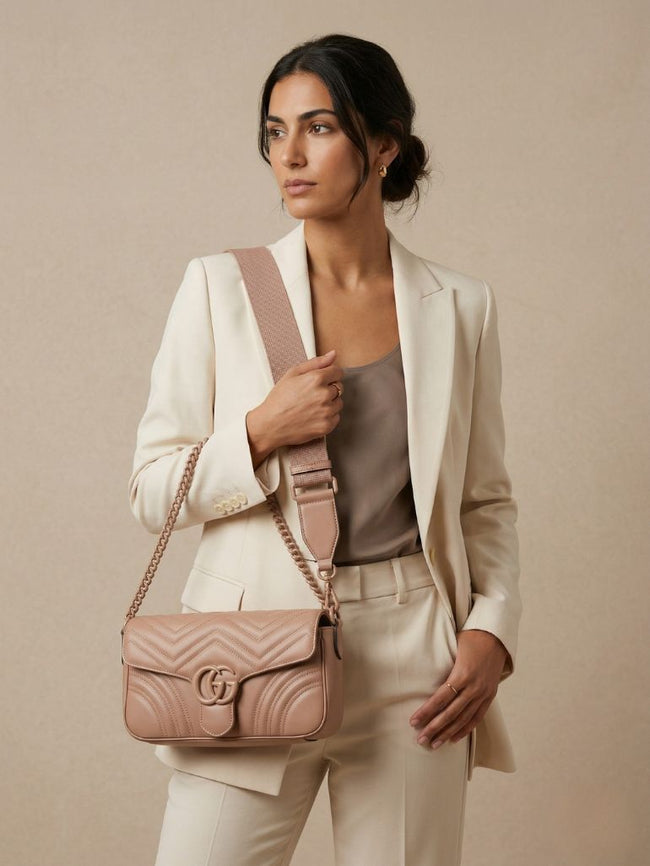 [AT DELHI] GUCCI GG Marmont Quilted Shoulder Bag image 0